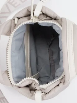 VeeCollective Berlin – Mini Tote Bag aus Nylon taupe