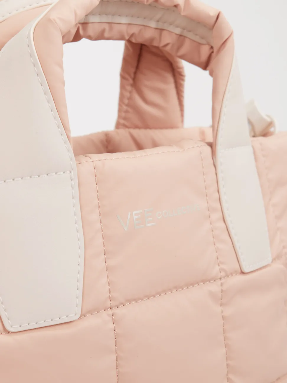 VeeCollective Berlin – Mini Tote Bag aus Nylon rosé