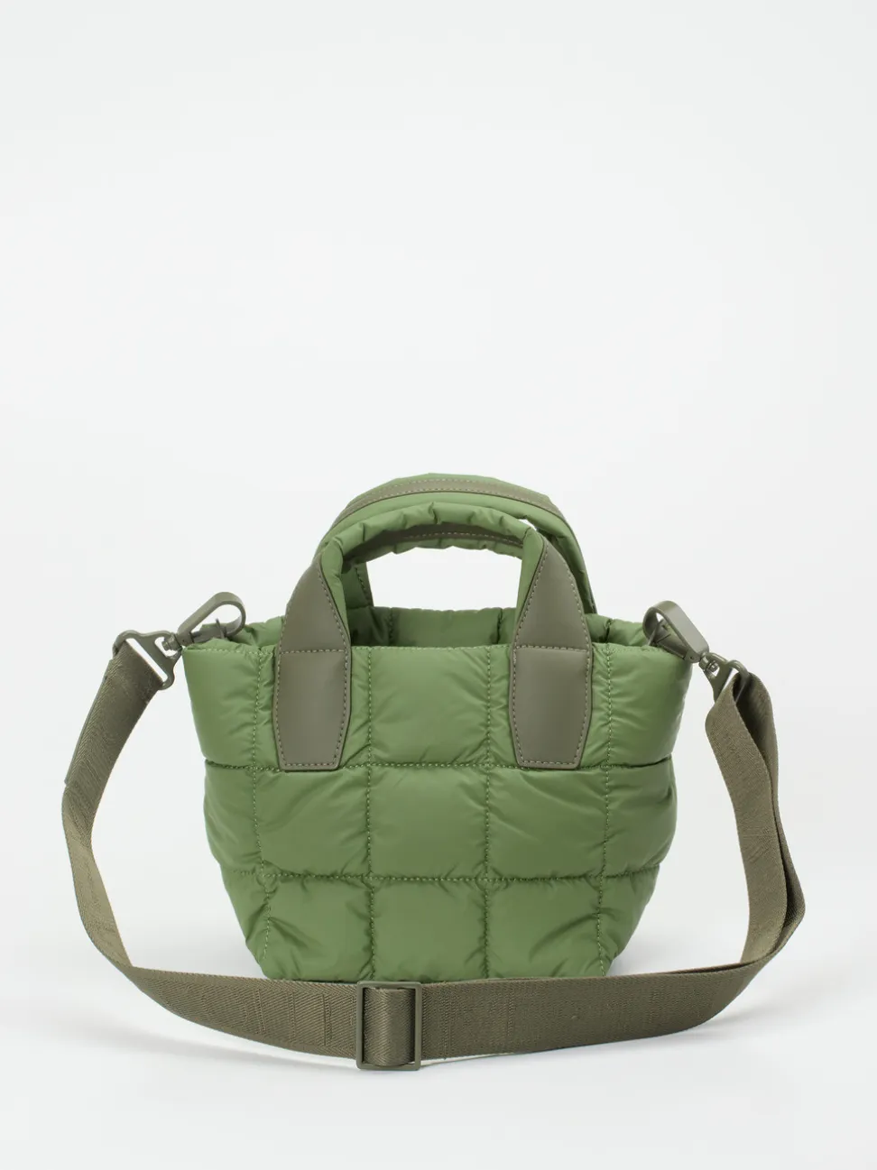 VeeCollective Berlin – Mini-Tote aus Ripstop-Nylon Olivgrün