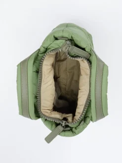 VeeCollective Berlin – Mini-Tote aus Ripstop-Nylon Olivgrün