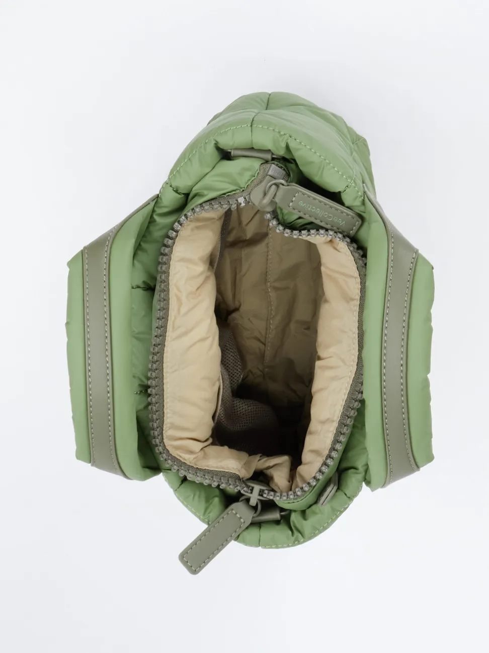 VeeCollective Berlin – Mini-Tote aus Ripstop-Nylon Olivgrün