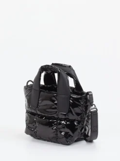 VeeCollective Berlin – Mini Tote aus Nylon in Schwarz