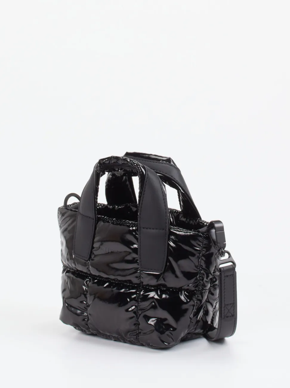 VeeCollective Berlin – Mini Tote aus Nylon in Schwarz