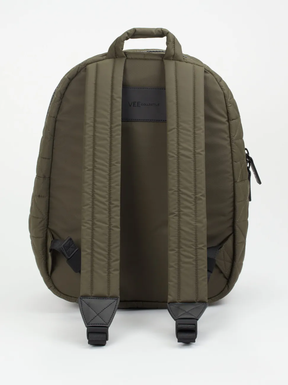 VeeCollective Berlin – Rucksack aus Ripstop-Nylon olivgrün