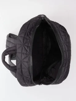 VeeCollective Berlin – Rucksack aus Ripstop-Nylon schwarz