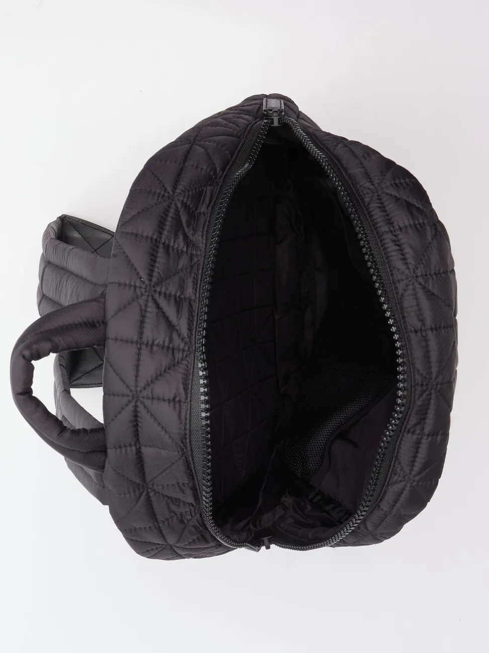 VeeCollective Berlin – Rucksack aus Ripstop-Nylon schwarz