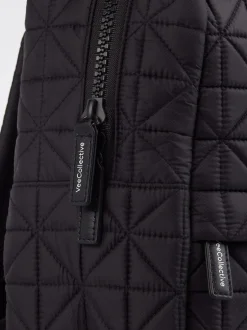 VeeCollective Berlin – Rucksack aus Ripstop-Nylon schwarz