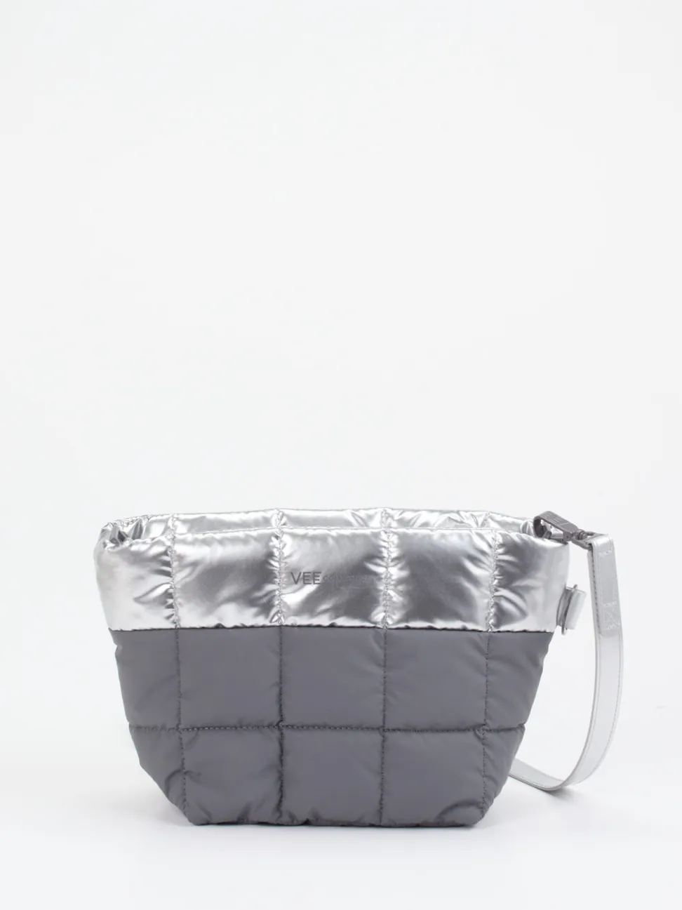 VeeCollective Berlin – Schultertasche aus Nylon in Anthrazit