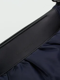 VeeCollective Berlin – Schultertasche aus Nylon in Dunkelblau