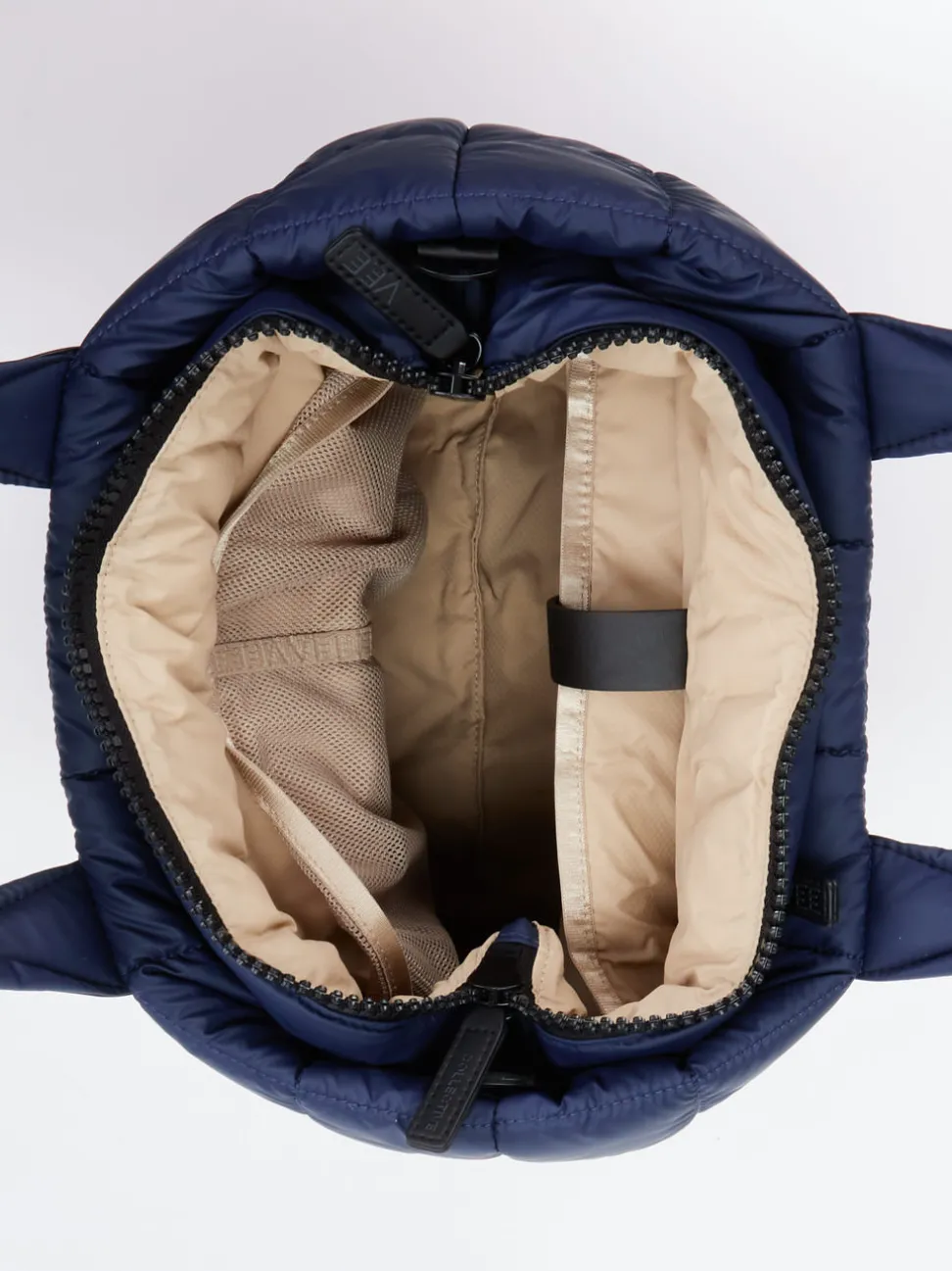 VeeCollective Berlin – Shopper Bag aus Textil Dunkelblau