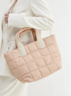 VeeCollective Berlin – Shopper aus Nylon in Puderrosa