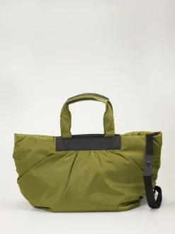 VeeCollective Berlin – Shopper aus Textil in Olivgrün