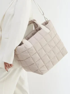 VeeCollective Berlin – Shopper aus Nylon Steingrau