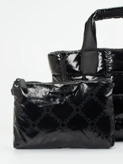 VeeCollective Berlin – Shopper aus Ripstop-Nylon Schwarz