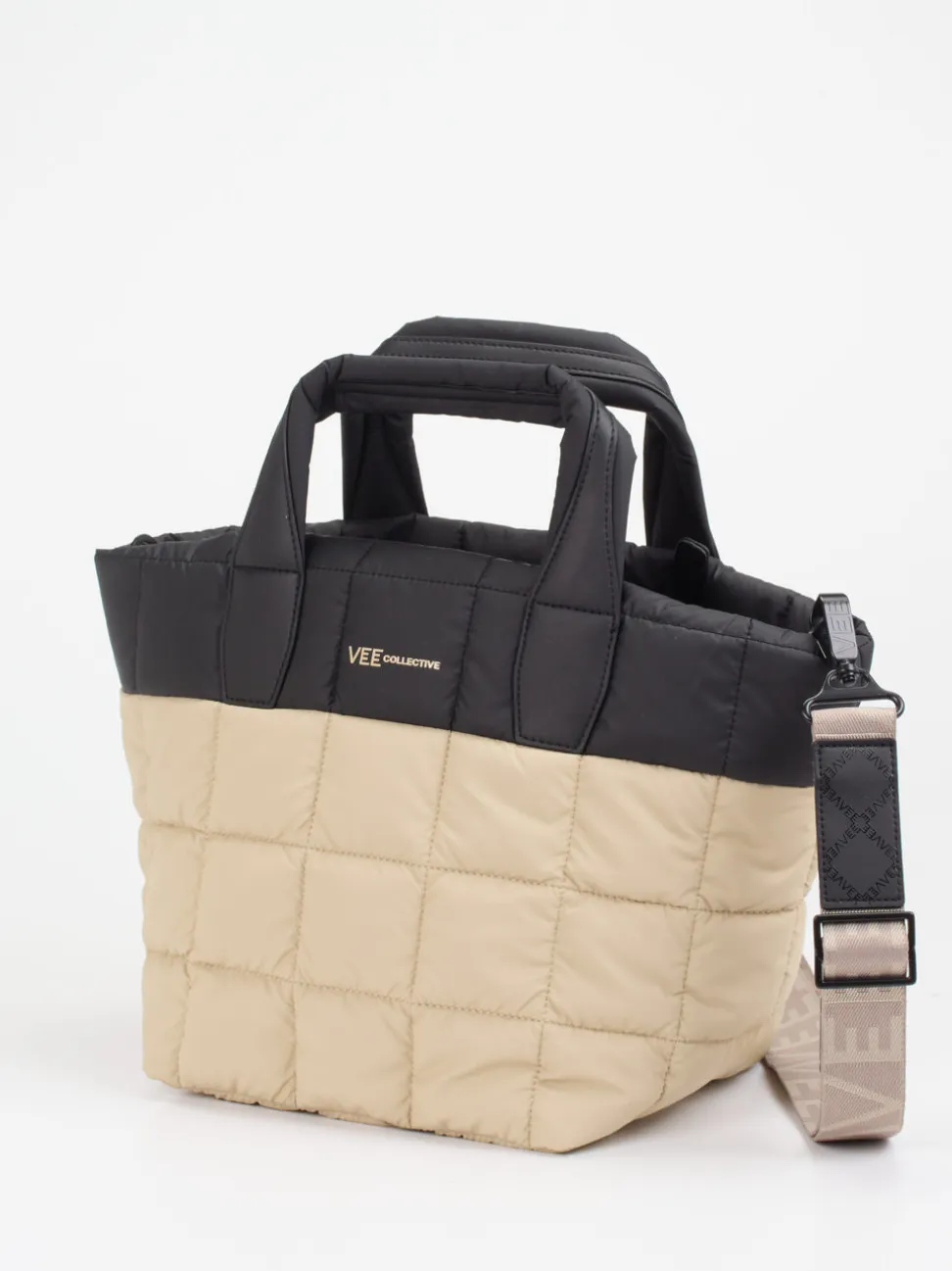 VeeCollective Berlin – Shopper aus Ripstop-Nylon Beige