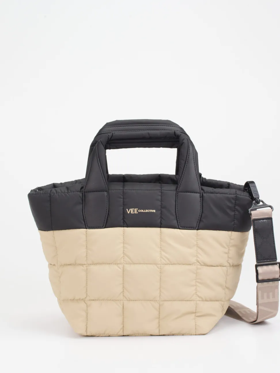 VeeCollective Berlin – Shopper aus Ripstop-Nylon Beige