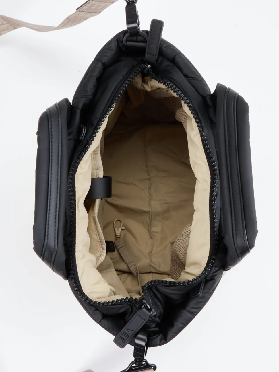 VeeCollective Berlin – Shopper aus Ripstop-Nylon Beige