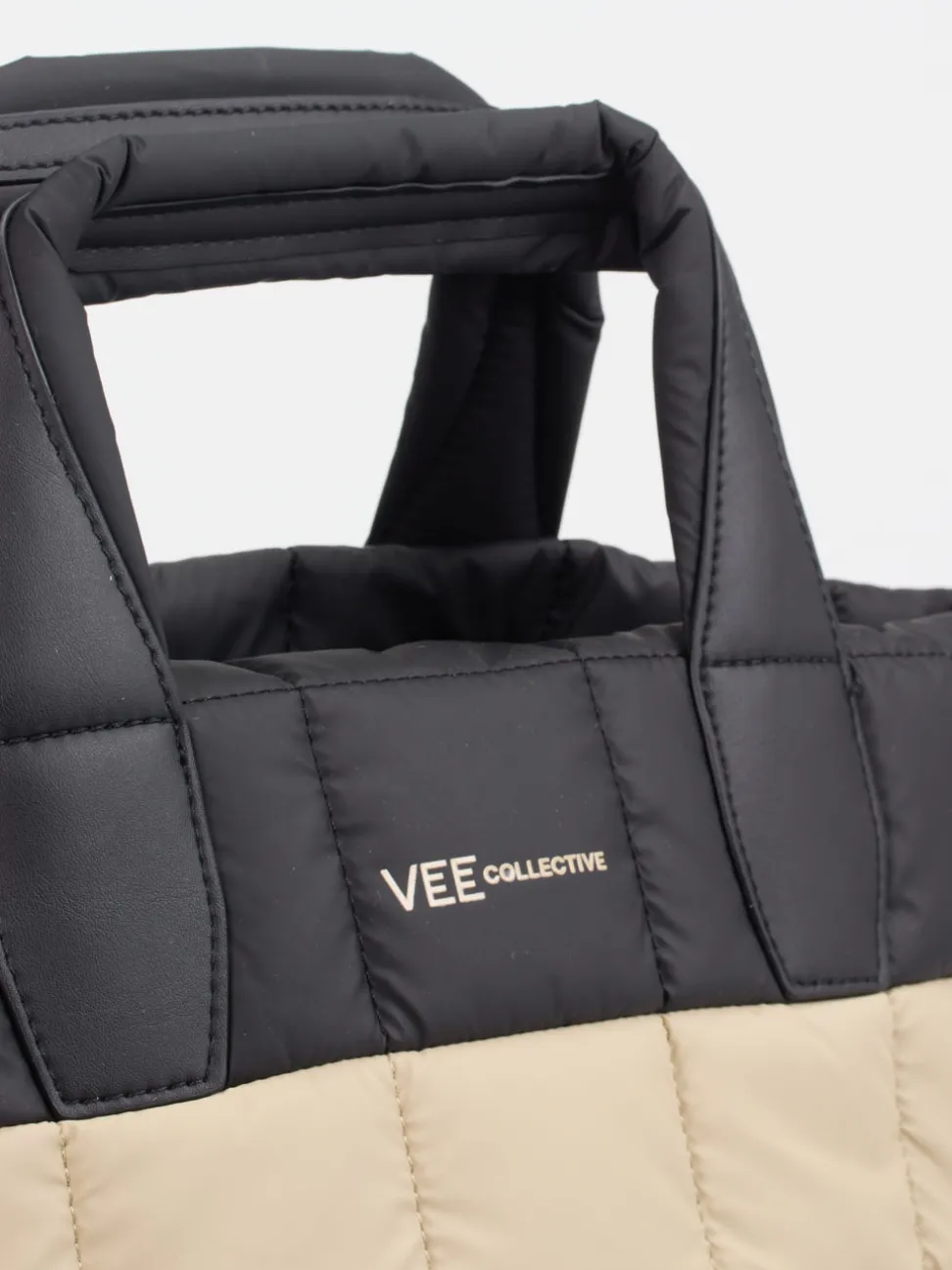 VeeCollective Berlin – Shopper aus Ripstop-Nylon Beige