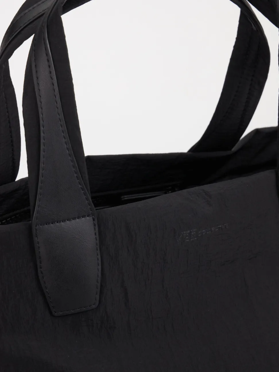VeeCollective Berlin – Shopper-Tasche aus Textil Schwarz