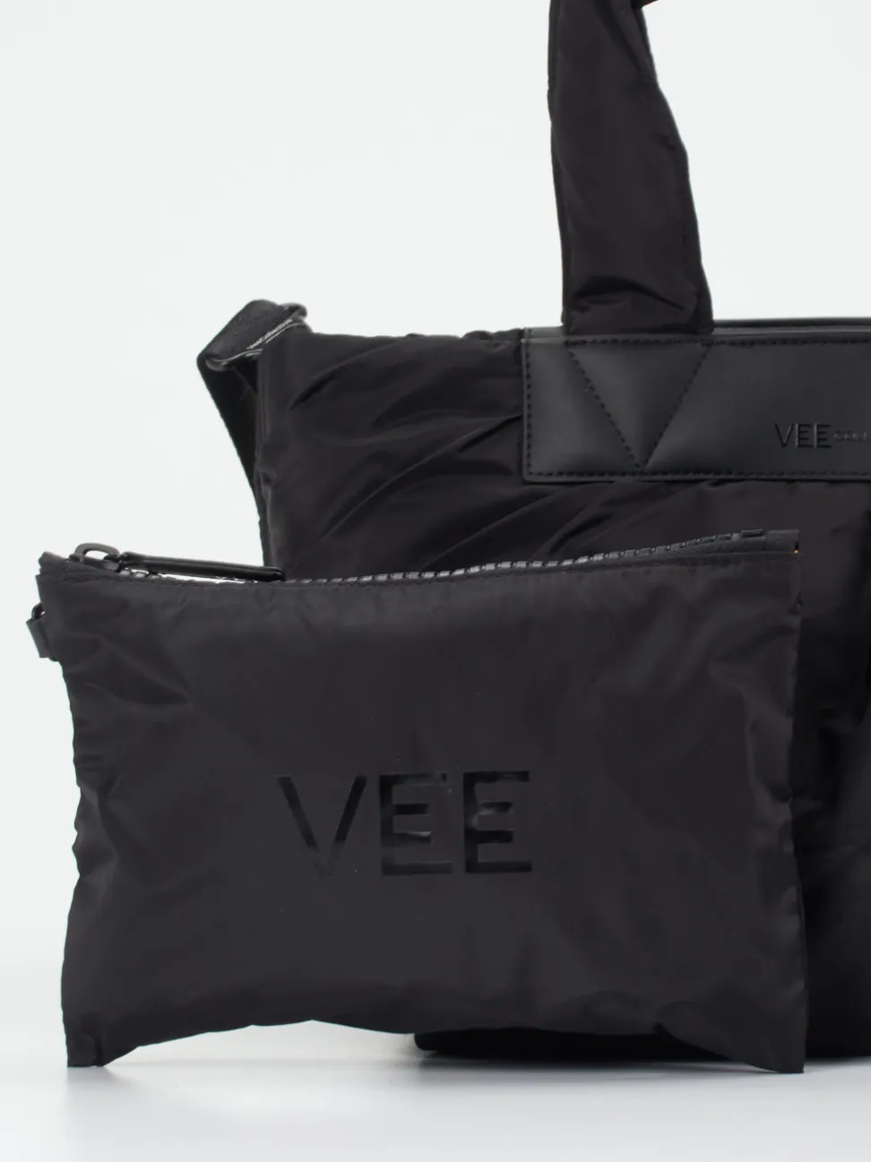 VeeCollective Berlin – Shopper aus Nylon in Schwarz