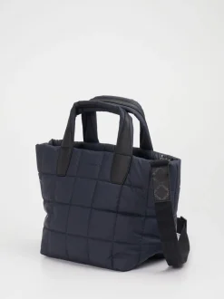 VeeCollective Berlin – Shopper aus Lederimitat Dunkelblau