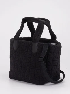 VeeCollective Berlin – Shopper Bag aus Textil schwarz