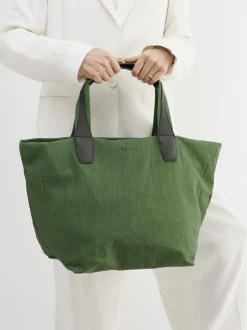 VeeCollective Berlin – Shopper aus Nylon in Olivgrün