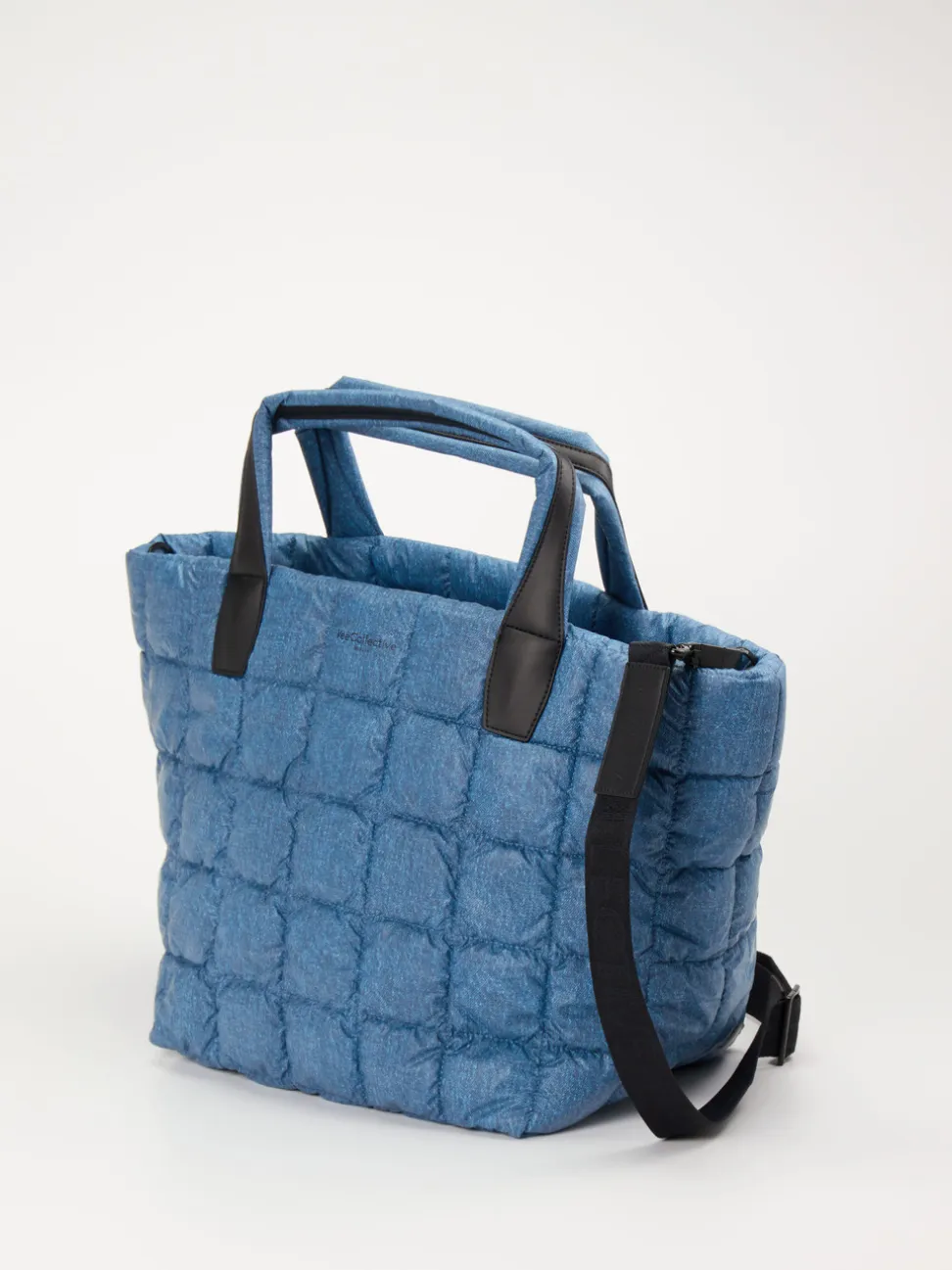 VeeCollective Berlin – Shopper aus Nylon in Jeansblau