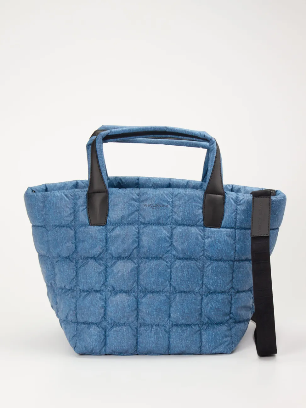 VeeCollective Berlin – Shopper aus Nylon in Jeansblau