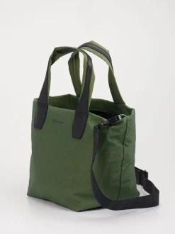 VeeCollective Berlin – Shopper Bag aus Nylon Olivgrün