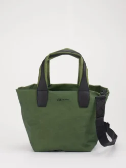 VeeCollective Berlin – Shopper Bag aus Nylon Olivgrün