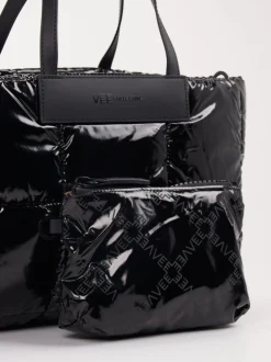 VeeCollective Berlin – Shopper aus Nylon in Steppoptik