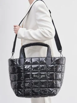 VeeCollective Berlin – Shopper Bag aus Nylon Schwarz