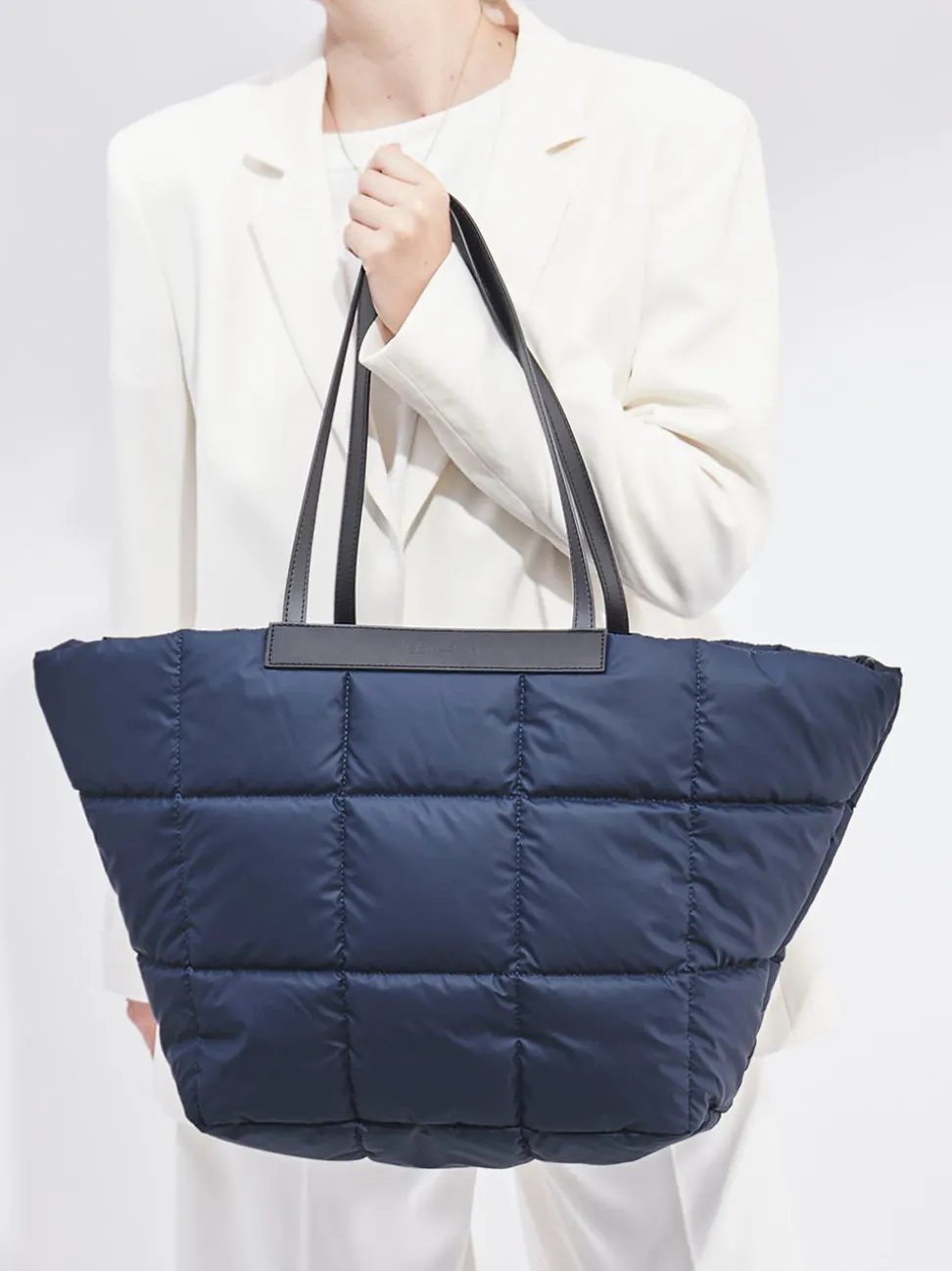 VeeCollective Berlin – Shopper aus Ripstop-Nylon Navy