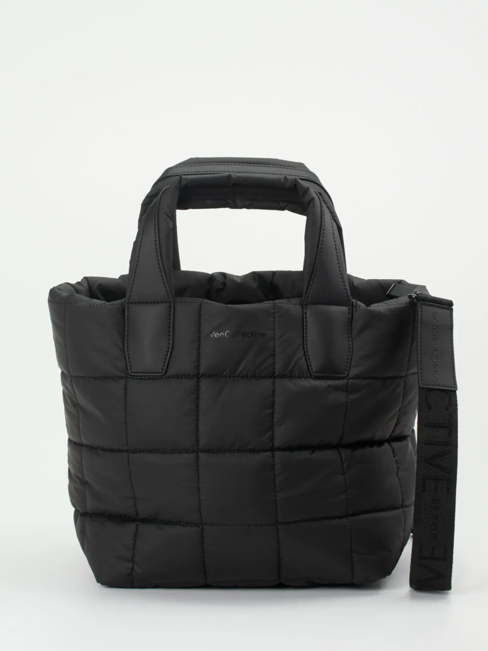 VeeCollective Berlin – Shopper Bag aus Nylon schwarz