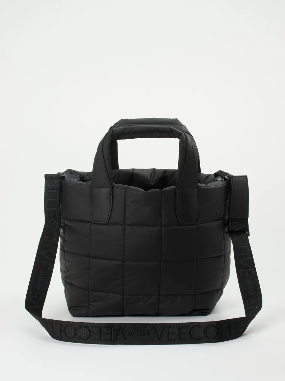 VeeCollective Berlin – Shopper Bag aus Nylon schwarz