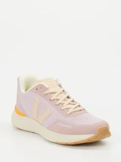 Veja – Laufsneaker aus veganem Mesh in Rosé