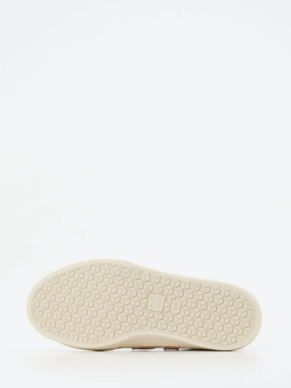 VEJA – Low-Top Sneaker aus Kalbleder cremeweiß