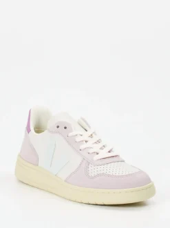 VEJA – Low-Top Sneaker aus Kalbleder und Velours