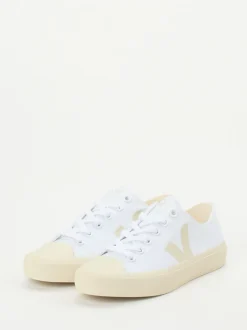 VEJA – Sneaker aus Canvas in Cremeweiß