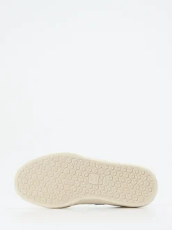 Veja – Sneaker aus Canvas in Weiß mit Pastell