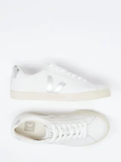 VEJA – Sneaker aus Kalbleder mit Metallic-Details