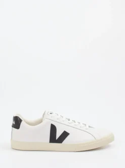 VEJA – Sneaker aus Kalbleder in Offwhite