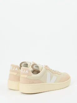 VEJA – Sneaker aus Kalbleder und Veloursleder Beige