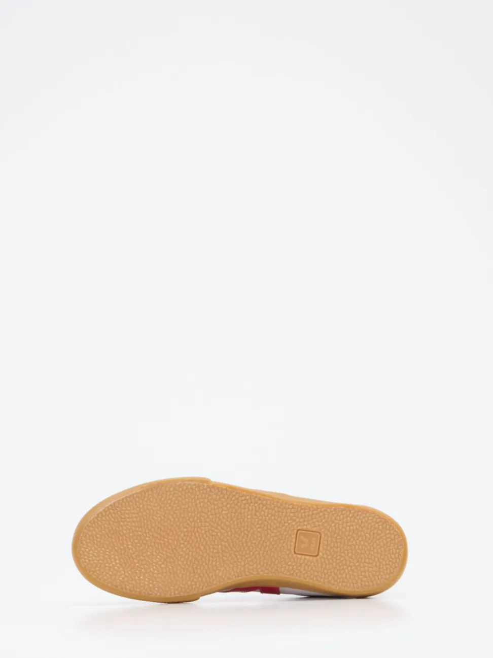 VEJA – Sneaker aus Leder silberfarben