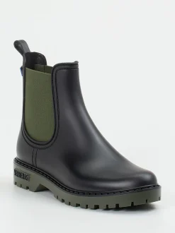 Verbenas – Chelsea Boots aus Synthetik schwarz