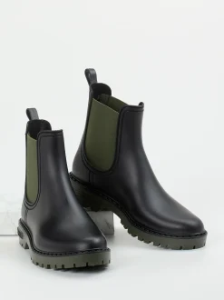 Verbenas – Chelsea Boots aus Synthetik schwarz
