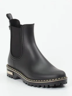 Verbenas – Chelsea Boots aus Synthetik schwarz