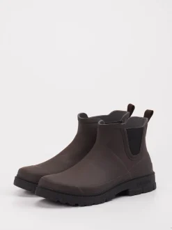 Verbenas – Chelsea Boots aus Gummi Dunkelbraun