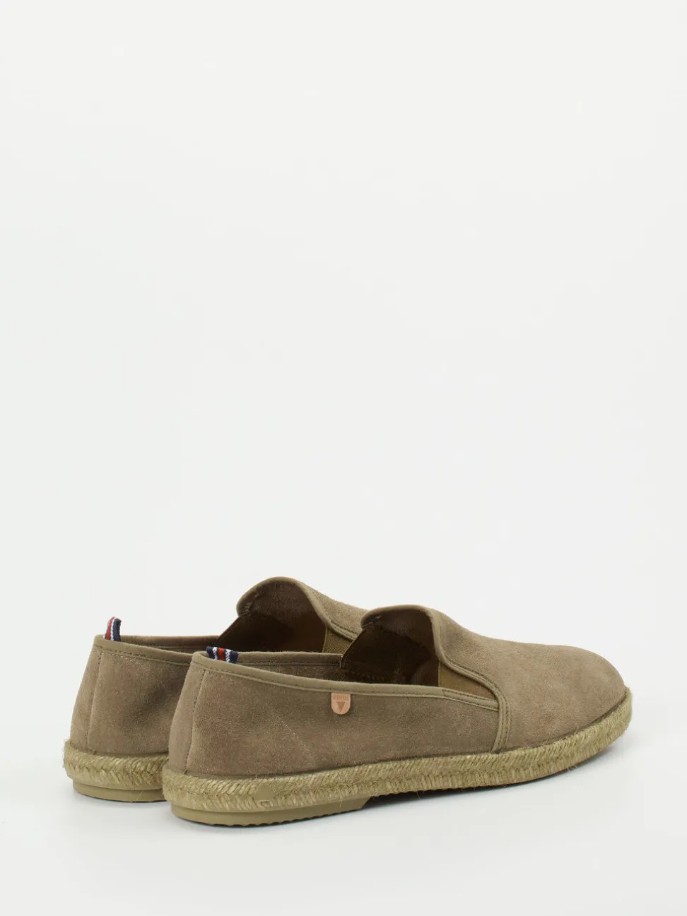 Verbenas – Espadrilles aus Veloursleder sandbraun